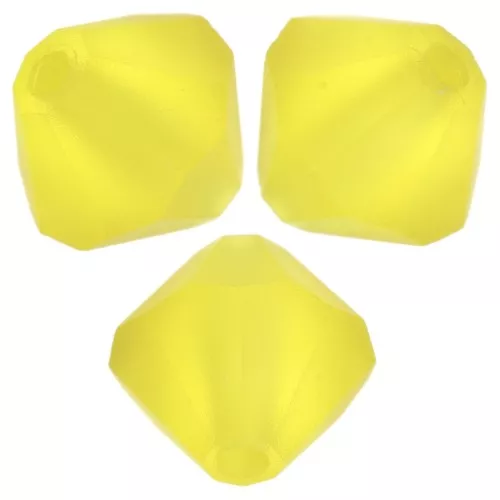 Preciosa Biconi - Perline 6 mm - Citrino opaco x12