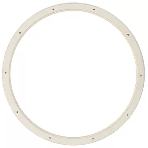 Cerchio di legno da 22 cm con fori per cellulare - Naturale x1