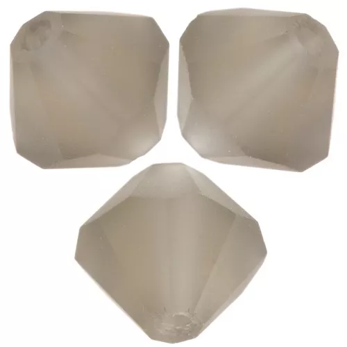 Perline Preciosa Biconi - Perline 6 mm - Black Diamond Matt x12