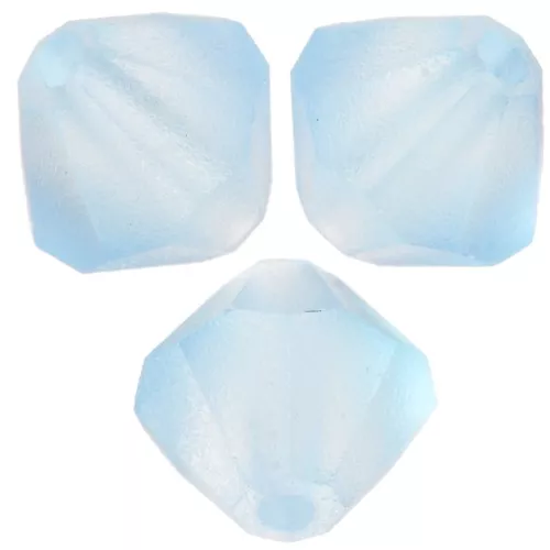 Preciosa Biconi - Perline 6 mm - Acquamarina Matt x12