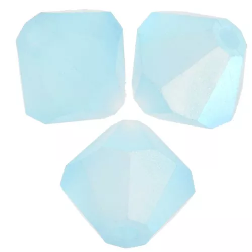Perle biconi Preciosa - Aqua Bohemica AB Matt x12