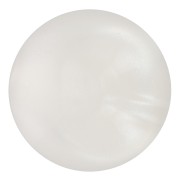 Cabochon rotondo in resina 14 mm - Bianco perlato x1|raw }}