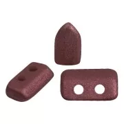 Perle vetro Piros® da Puca® 2x5 mm - Trendy Wine Lees Mat x10g