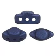 Perle di vetro Volos® da Puca® 4x8 mm - Trendy Night Blue Mat x10g