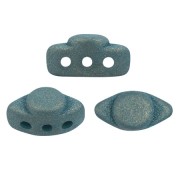 Perle di vetro Volos® da Puca® 4x8 mm - Trendy Persian blue Mat x10g