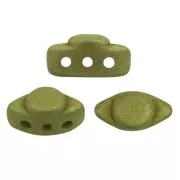 Perle di vetro Volos® da Puca® 4x8 mm - Trendy Light Olive Mat x10g