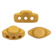 Perle di vetro Volos® da Puca® 4x8 mm - Trendy Mustard Mat x10g
