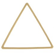 Anelli di montaggio e tessitura a triangolo 25x29 mm - Ottone non trattato x25|raw }}