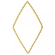 Anelli di tessitura e montaggio con diamante 23x13 mm - Oro x25|raw }}