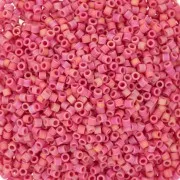 Miyuki Delica 15/0 DBS0874 - Opaque Red AB Mat x5g