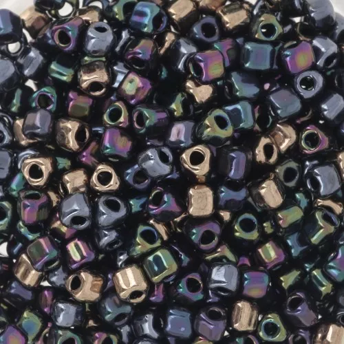 Mix Triangles Miyuki 8/0 TR8-MIX-16 - Metallic Rain x8g