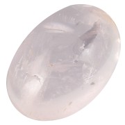 Cabochon ovale mm. 14x10 Quartz Rose