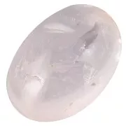 Cabochon ovale mm. 14x10 Quartz Rose
