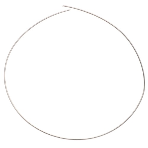 Filo duro 2 mm - temperato - Argento 925 x50cm