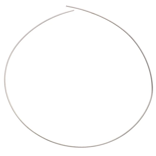 Filo duro 2 mm - temperato - Argento 925 x50cm