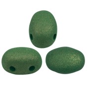 Perle di vetro Samos® by Puca® 7x5 mm - Verde Felce Trendy Mat x10g|raw }}