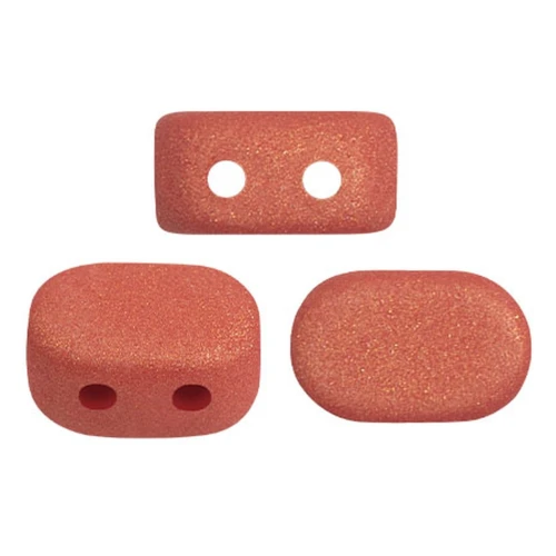 Perle di vetro Lipsi® di Puca® 4x6 mm - Terra di Siena Trendy Mat x10g