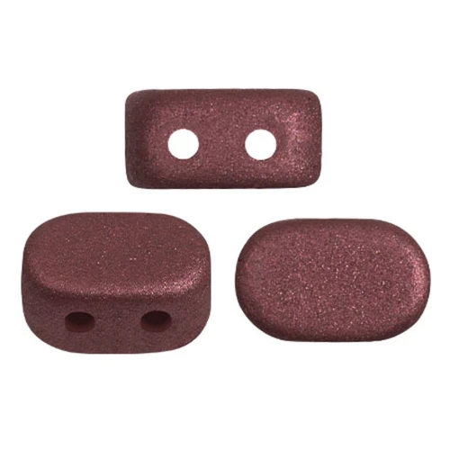 Perle di vetro Lipsi® di Puca® 4x6 mm - Trendy Wine Lees Mat x10g