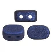 Perle di vetro Lipsi® di Puca® 4x6 mm - Trendy Night Blue Mat x10g