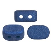 Perle di vetro Lipsi® di Puca® 4x6 mm - Trendy Royal Blue Mat x10g