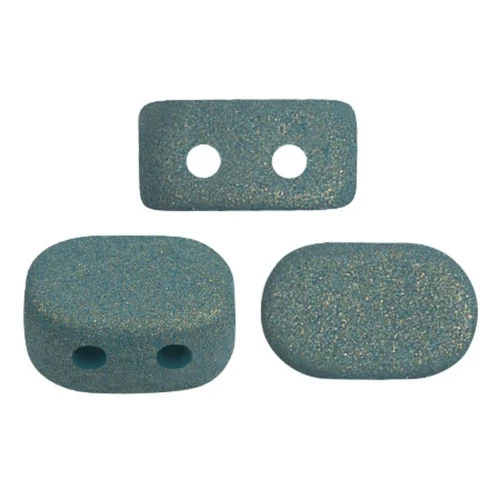 Perle di vetro Lipsi® di Puca® 4x6 mm - Trendy Persian Blue Mat x10g