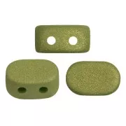 Perle di vetro Lipsi® di Puca® 4x6 mm - Trendy Light Olive Mat x10g