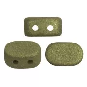Perle di vetro Lipsi® di Puca® 4x6 mm - Trendy Olive Mat x10g