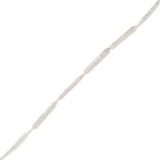 Perla d'acqua dolce irregolare barocca 25x4,5 mm - Grado AA Bianco x1|raw }}