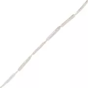 Perla d'acqua dolce irregolare barocca 25x4,5 mm - Grado AA Bianco x1