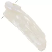 Perle irregolari d'acqua dolce Biwa da 17 mm a 22 mm - Grado AA Bianco x6