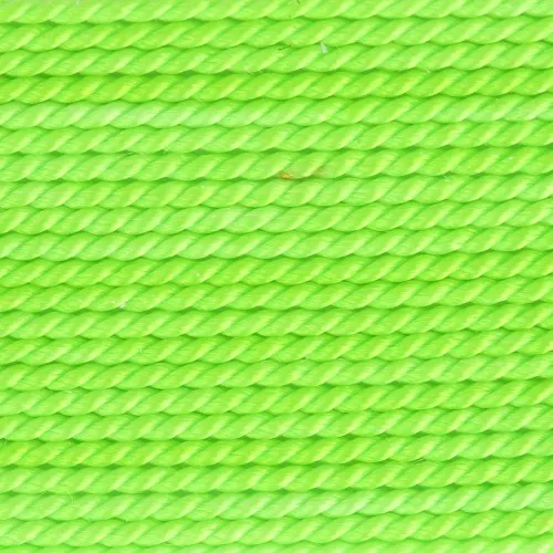 Filo di seta da 0,70 mm - Verde fluorescente x2m