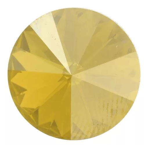 Cabochon PureCrystal 1122 Rivoli 12 mm - Peridot Caramel x1
