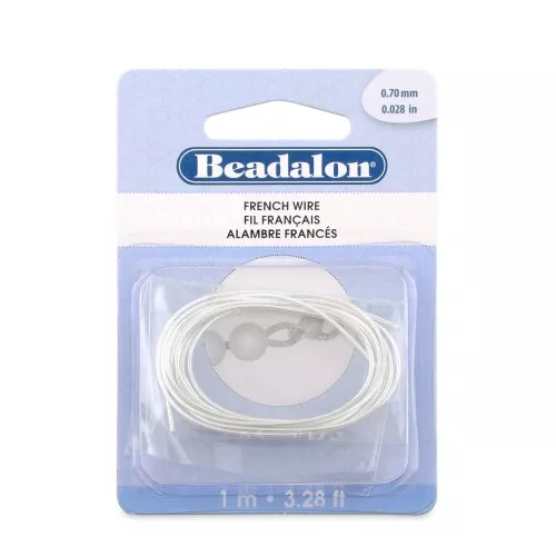 French Wire 0,70 mm - Argento x1m