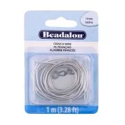 French Wire 1 mm - Argento x1m
