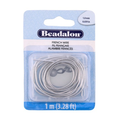 French Wire 1 mm - Argento x1m