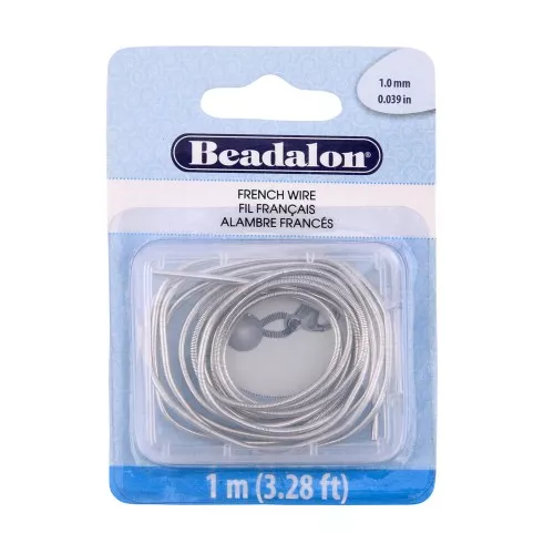 French Wire 1 mm - Argento x1m