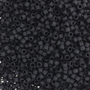 Toho Aiko 11/0 1,6 mm TA0149F - Opaque Jet Mat x4g|raw }}