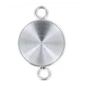 Castone separatore da incollare PureCrystal 1122 mm. 10 argenté