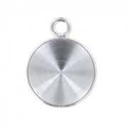 Castone pendente da incollare PureCrystal 1122 mm. 10 argento|raw }}