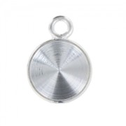 Castone pendente da incollare PureCrystal 1122 mm. 8 argento|raw }}