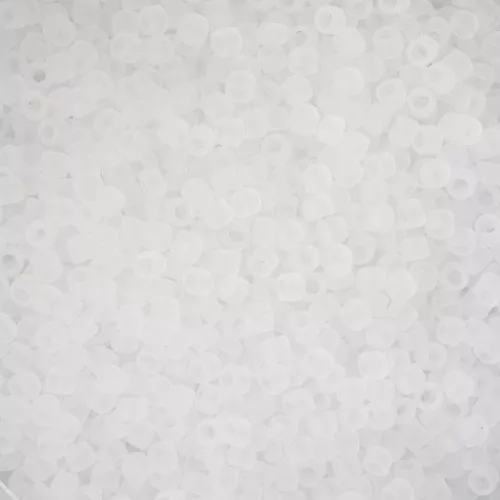 Toho Treasures 1,8 mm TO1T1F - Transparent Crystal Frosted x8g