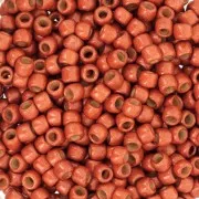 Rocaille Toho 8/0 TO8RPF562F - PF Saffron Mat Galvanized x8g