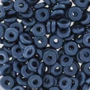 O Bead 4 mm Pastel Montana Blue x5g