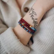 Perla tubolare lavorata 9x6 mm - Dorato con oro fino x1