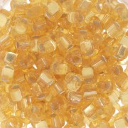 Miyuki 5/0 triangle TR5-1102 - Gold Silver Lined x8g