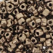 Miyuki 5/0 triangle TR5-457 - Dark Bronze Metallic x8g