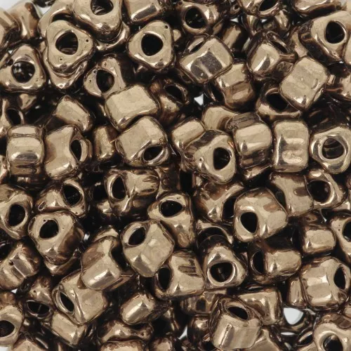 Miyuki 5/0 triangle TR5-457 - Dark Bronze Metallic x8g