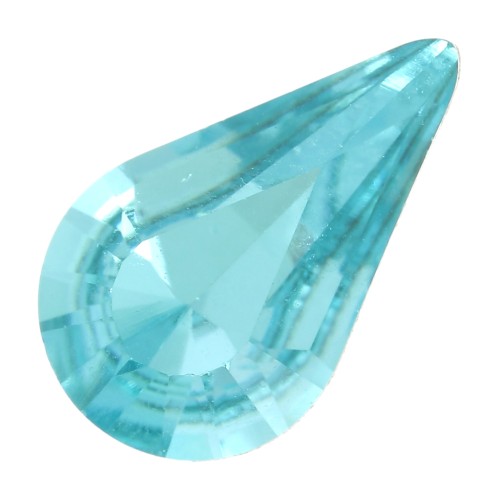 Cabochon PureCrystal 4328 10x6 mm - Light Turquoise x1