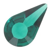 Cabochon PureCrystal 4328 10x6 mm - Emerald Ignite x1|raw }}