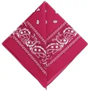 Fuchsia - Bandana 100% cotone - Cashmere - Fucsia x1 Bandana 100% cotone - Cashmere - Fucsia x1